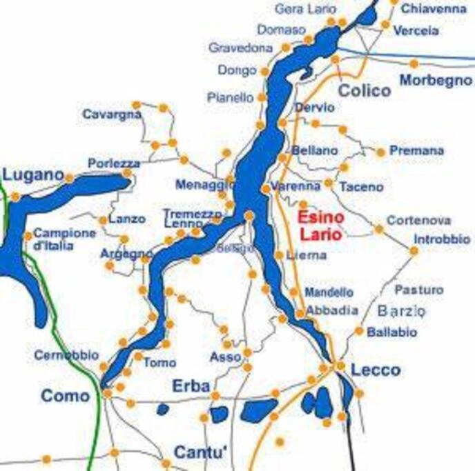Esino Lario Mansarda Fra Monte E Lago מראה חיצוני תמונה